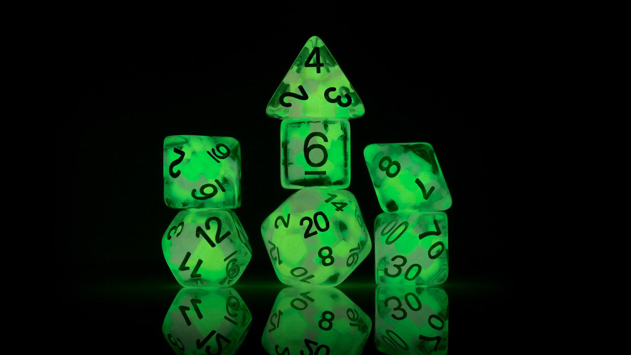 Sirius Dice | Dice Set | Melon Ball Glowworm