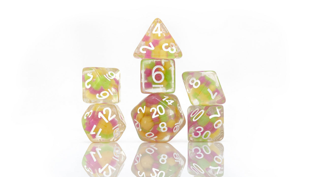Sirius Dice | Dice Set | Melon Ball Glowworm