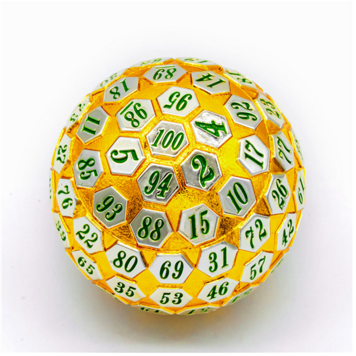 Foam Brain | Metal D100 | 45mm (Gold, Silver and Green)