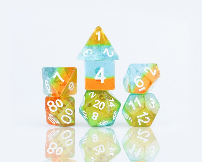 Sirius Dice | Dice Set | Celestial Ocean Dusk