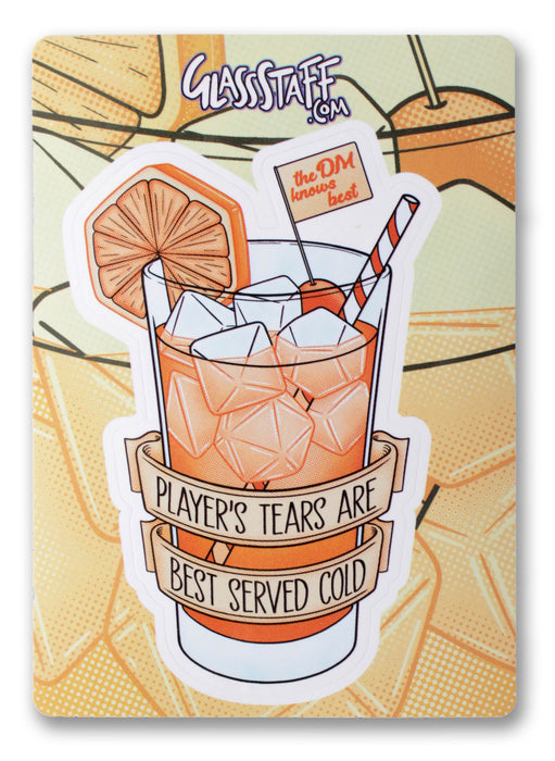 Glass Staff | Vinyl Sticker | Player's Tears
