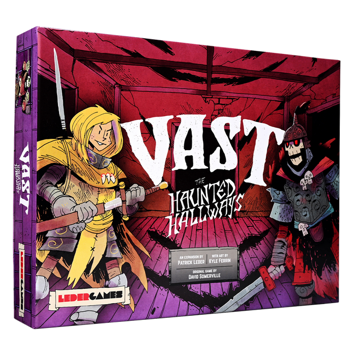 Leder Games | Board Game | Vast: The Haunted Hallways