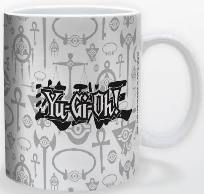 Pyramid America | Coffee Mug | Yu-Gi-Oh! (B/W Logo)