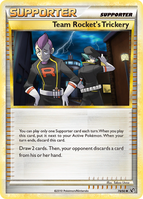 Team Rocket's Trickery (78/90) [HeartGold & SoulSilver: Undaunted]