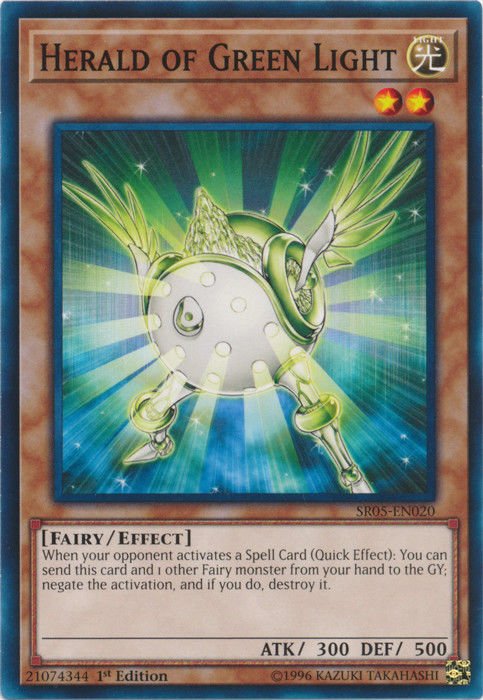 herald yugioh cards of the Arc Light NECH-ENS09 Super Rare Limited Edition N up to 2 cards with different names that are Ritual Monsters and/or Ritual Spells Yugioh Card Herald of Purple