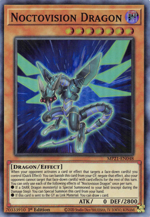 Noctovision Dragon [MP21-EN048] Super Rare