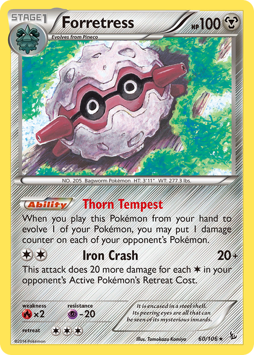 Forretress (60/106) [XY: Flashfire]