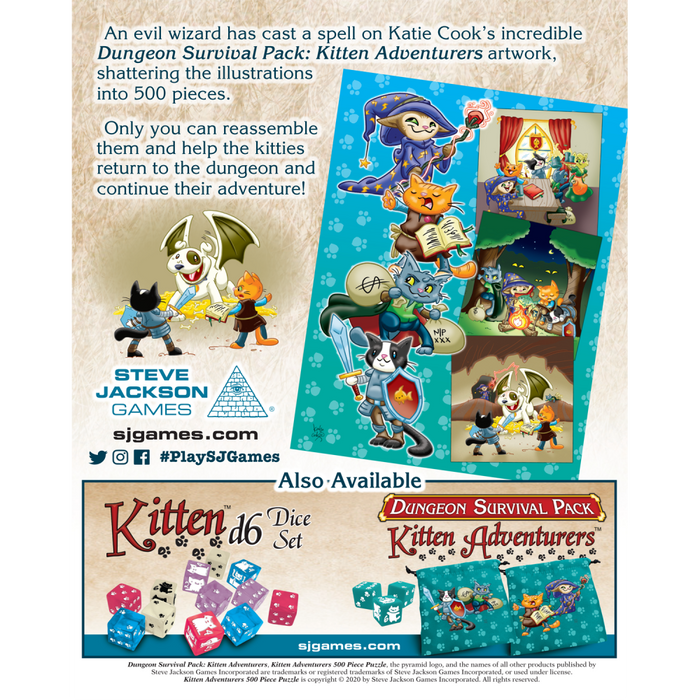 Kitten Adventures | 500 Piece Puzzle