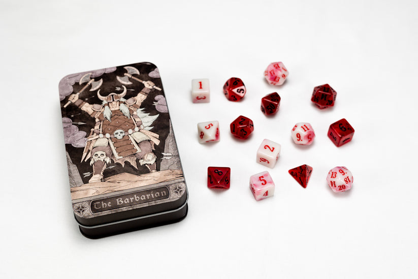 Beadle & Grimm's | Character Class Dice | The Barbarian