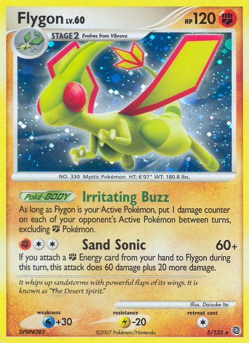 Flygon (5/132) [Diamond & Pearl: Secret Wonders]
