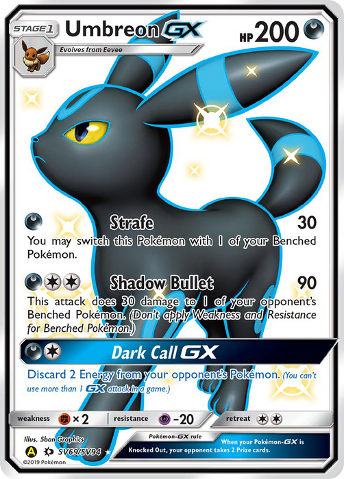 Umbreon GX (SV69/SV94) [Sun & Moon: Hidden Fates - Shiny Vault]