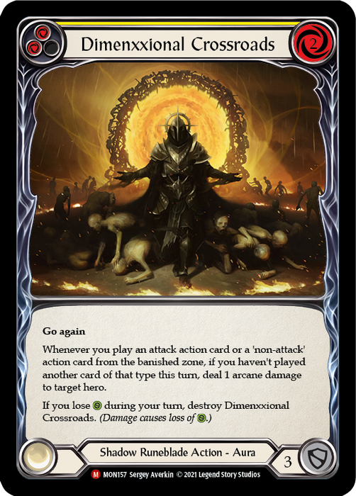 Dimenxxional Crossroads [MON157] (Monarch)  1st Edition Normal