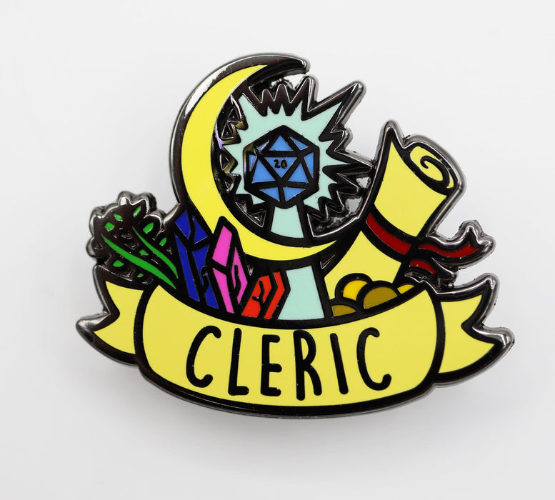 Foam Brain | Enamel Pin | Cleric