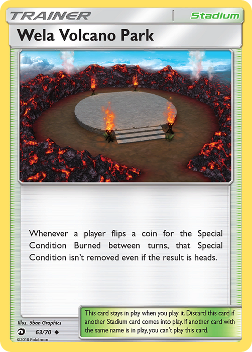 Wela Volcano Park (63/70) [Sun & Moon: Dragon Majesty]