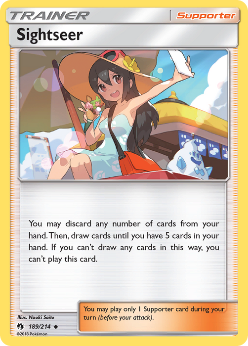 Sightseer (189/214) [Sun & Moon: Lost Thunder]