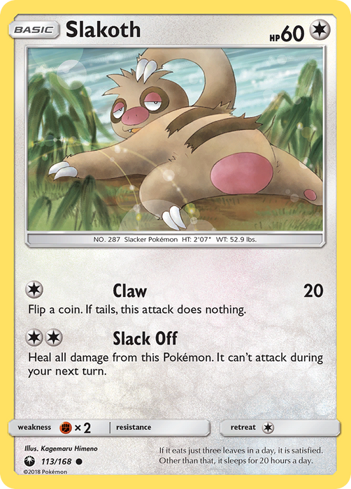 Slakoth (113/168) [Sun & Moon: Celestial Storm]