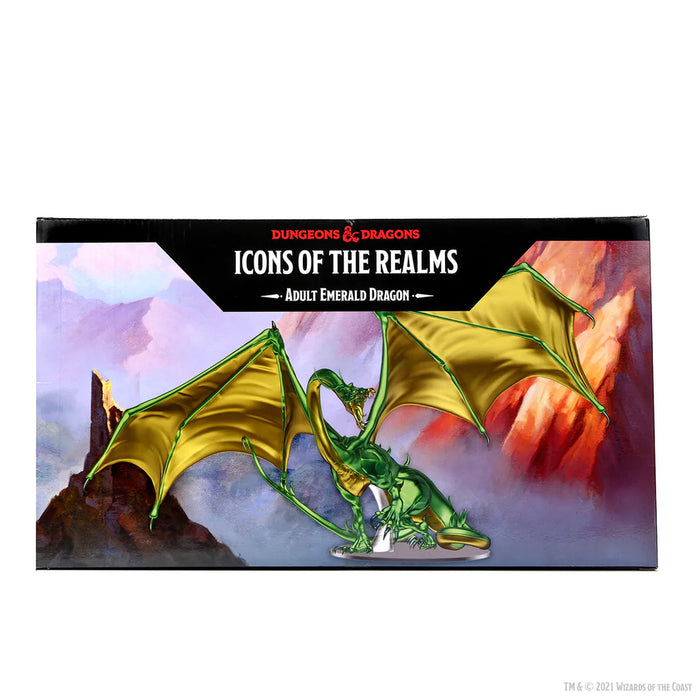 D&D Icons of the Realms | Adult Emerald Dragon