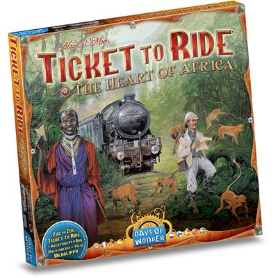 Ticket to Ride: The Heart of Africa (Map Collection 3)