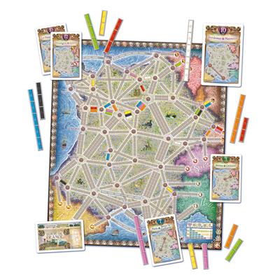Ticket to Ride: France-Old West (Map Collection 6)