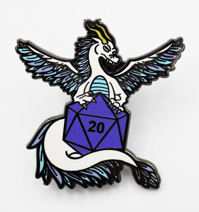 Foam Brain | Enamel Pin | Air Dragon