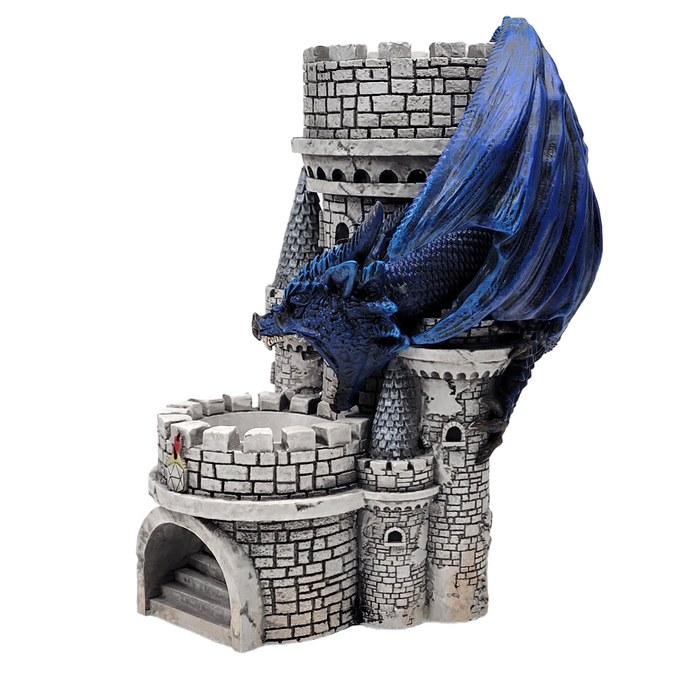 Forged Gaming | Dice Tower | Dragons Keep (Blue)