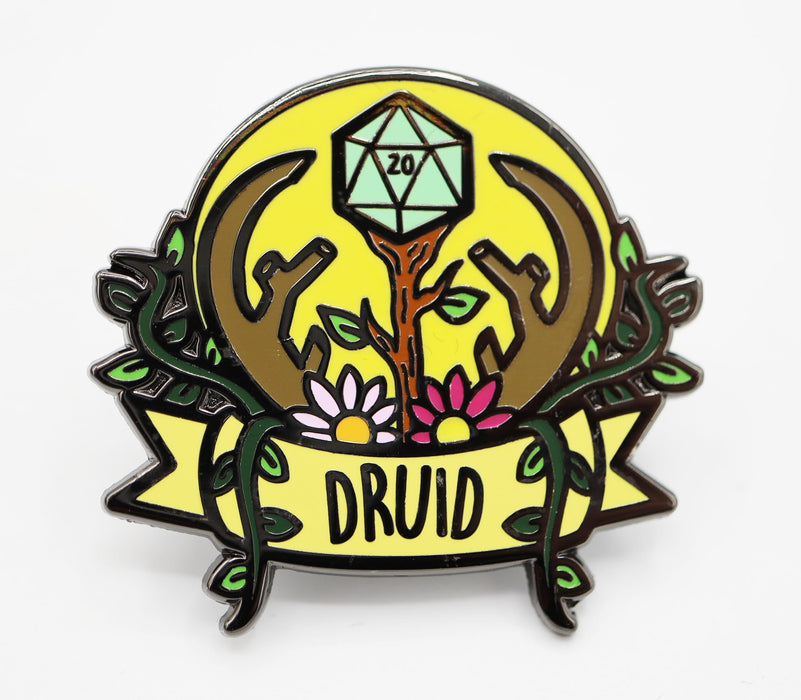 Foam Brain | Enamel Pin | Druid