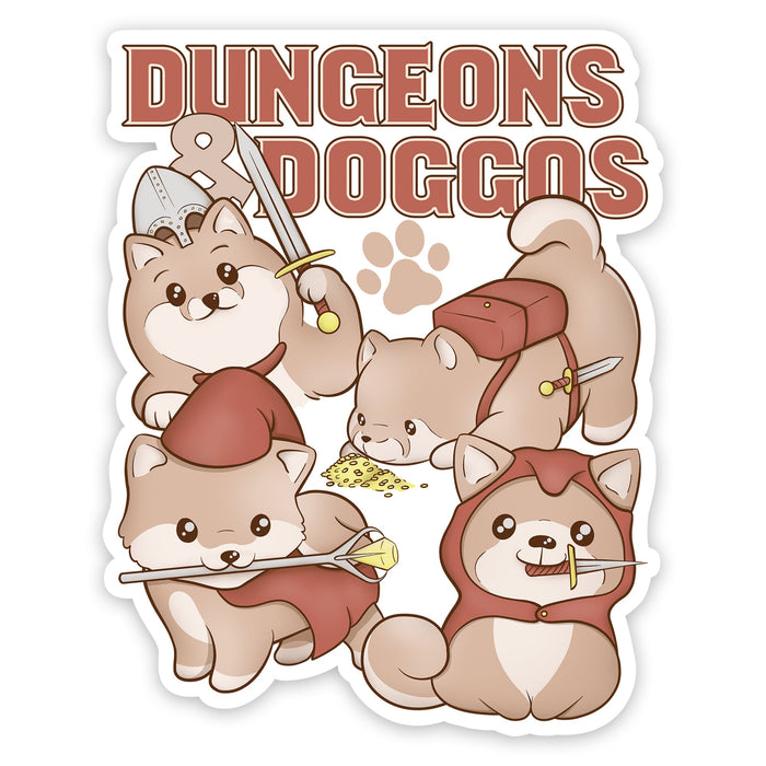 Glass Staff | Vinyl Sticker | Dungeons & Doggos