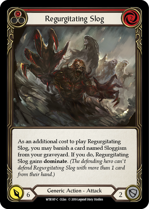 Regurgitating Slog (Red) [WTR197-C] (Welcome to Rathe)  Alpha Print Normal