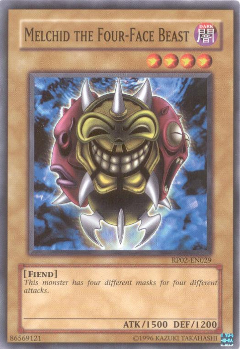 Melchid the Four-Face Beast [RP02-EN029] Common
