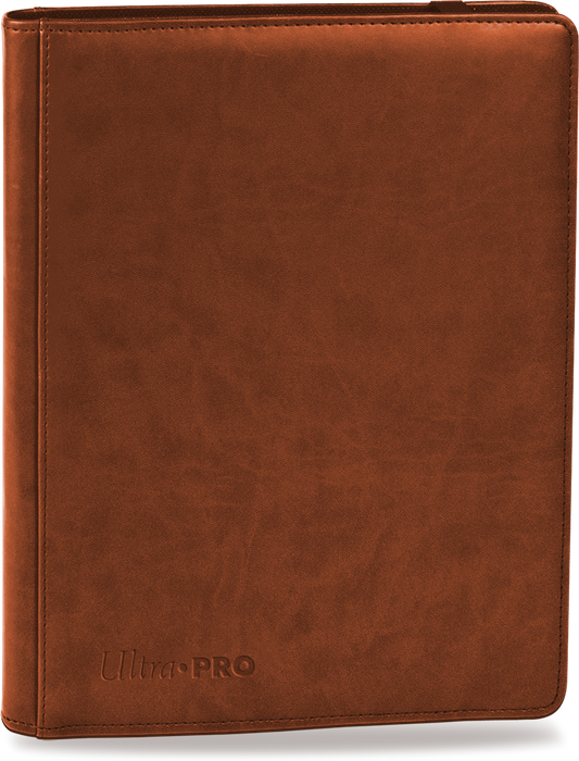 Ultra PRO: 9-Pocket Premium PRO-Binder (Brown)
