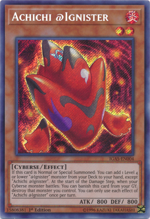 yugioh ignister cards Yugioh - Wizard @Ignister - 1st Edition Super Rare NM - Free Holo Card