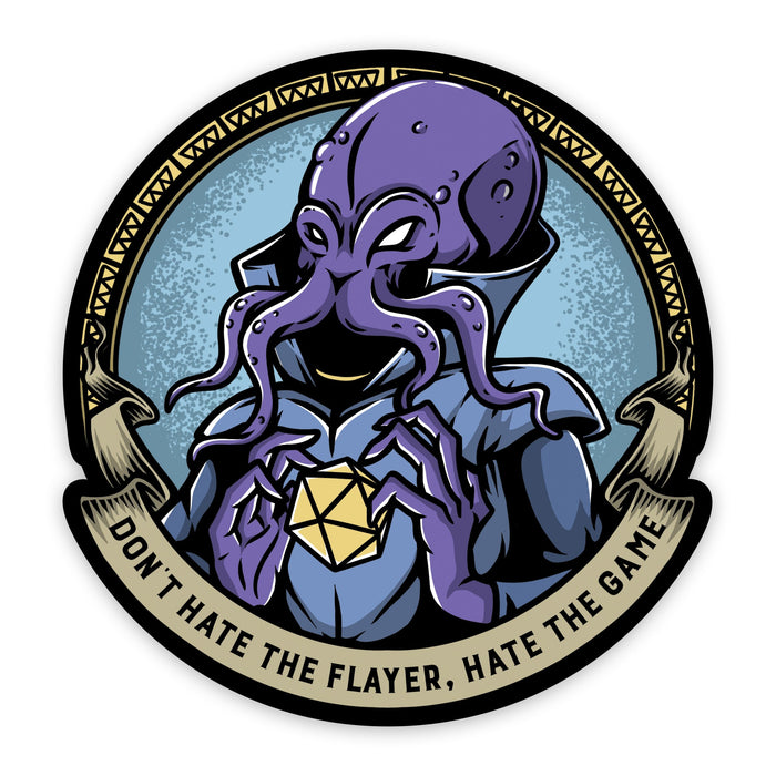Glass Staff | Vinyl Sticker | Don't Hate the Flayer