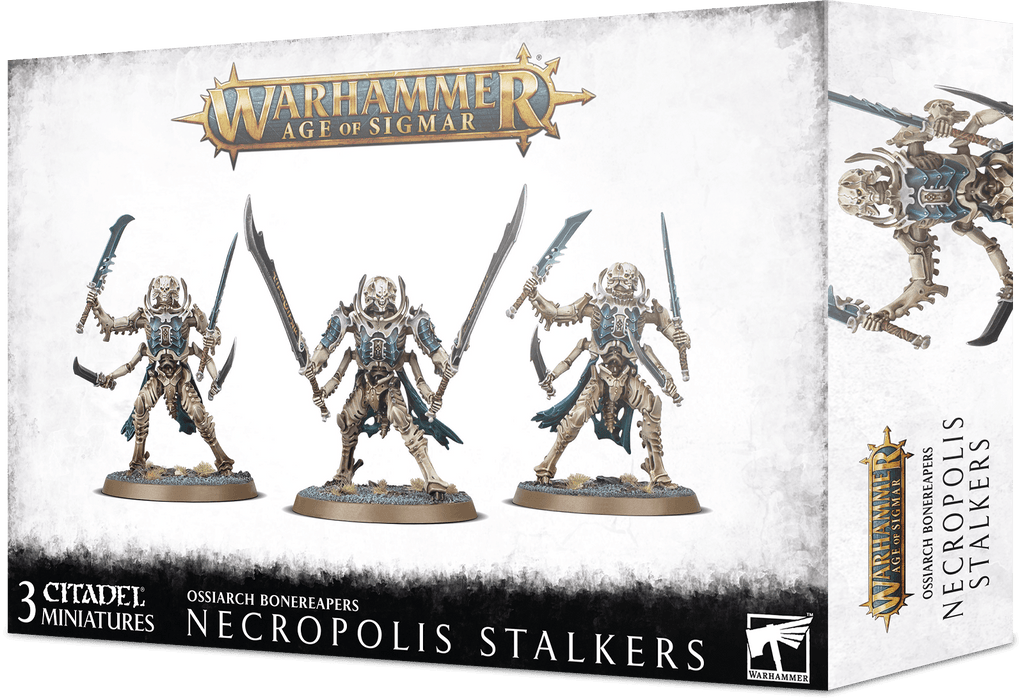 Warhammer Age of Sigmar | Ossiarch Bonereapers | Necropolis Stalkers