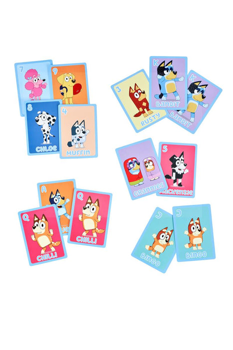 Bluey 5 in 1 Card Game Set