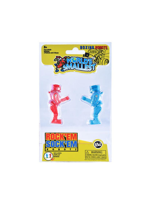 World's Smallest | Rock 'Em Sock 'Em Robots