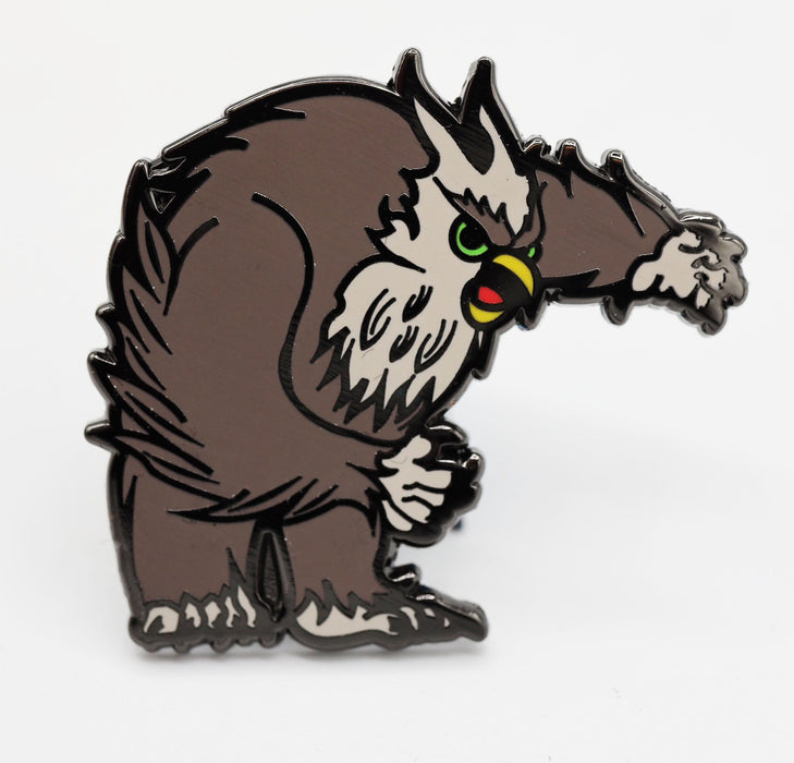 Foam Brain | Enamel Pin | Owl Bear