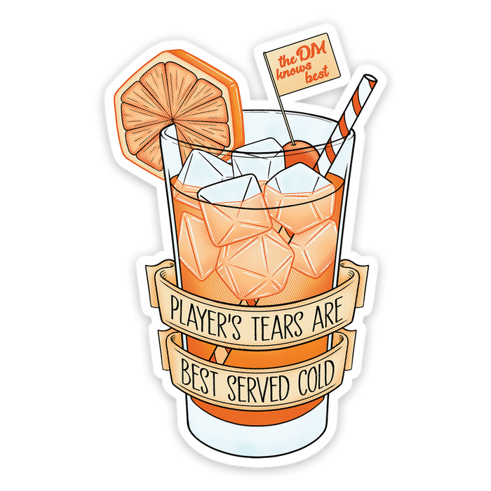 Glass Staff | Vinyl Sticker | Player's Tears
