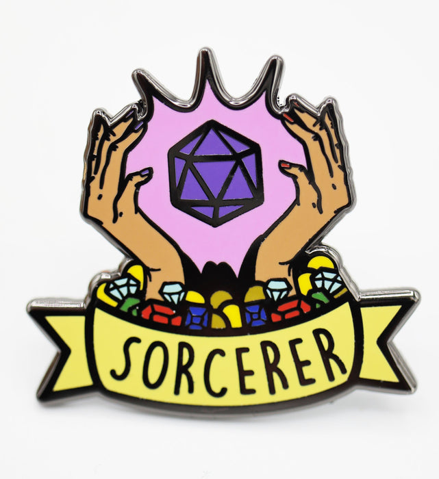 Foam Brain | Enamel Pin | Sorcerer