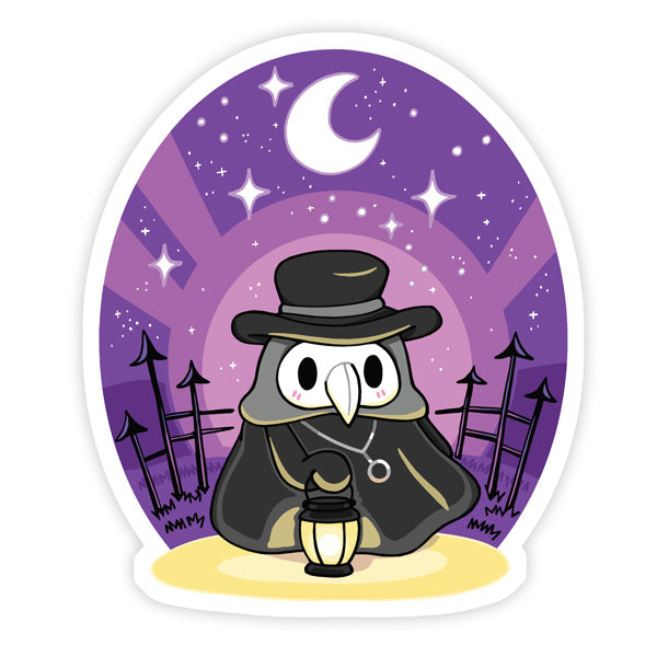 Squishable | Heavy Duty Sticker | Plague Doctor (Gate)